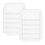 40Pcs Plastic with Lid Honeycomb Holder for Daily Use 3