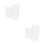 20Pcs Honeycomb Container with Lid Transparent Plastic Honey Keeper 5