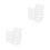 20Pcs Honeycomb Container with Lid Transparent Plastic Honey Keeper 9