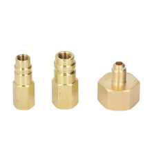 Copper AC Retrofit Adapter for1/4in SAE Thread