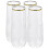 8Pcs Simple Elegant Flutes for Home and Events 3