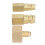 Copper AC Retrofit Adapter for1/4in SAE Thread 8