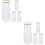 8Pcs Simple Elegant Flutes for Home and Events 8