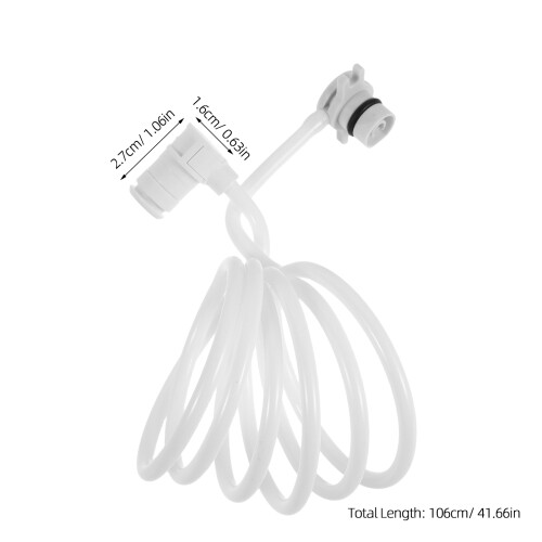 1Ensemble Coupling Flexible Pour Tuyau Brosse À Dents Électrique 1