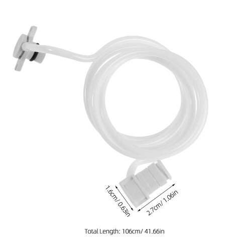 1Ensemble Coupling Flexible Pour Tuyau Brosse À Dents Électrique 2