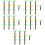 50Sets Multi Flying Disc Toy with Pull String for Kids Outdoor Fun 9