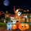 Halloween Inflatable LED Horror Tree Decoration 4
