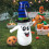 Halloween Inflatable Wizard Ghost with LED Lights 5