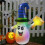Halloween Inflatable Wizard Ghost with LED Lights 6