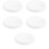 5Pcs Durable ABS Plastic Bucket Covers White Leak-Proof Sealing Lids 9