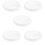 5Pcs Durable ABS Plastic Bucket Covers White Leak-Proof Sealing Lids 10