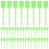 1000Pcs Light Green Plastic Fire Extinguisher Tamper Seals for Safety 8
