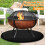 Fire Pit Fireproof Mat Round Stove 3