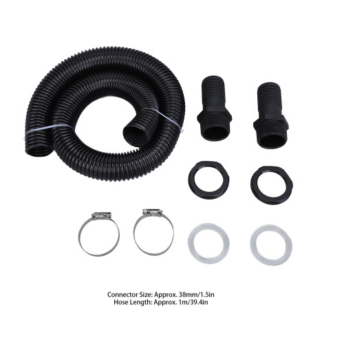 Eco Plastic Rain Barrel Hose Kit 39.4in 1