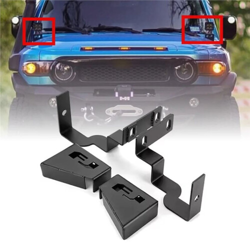 Pillar Light Mounting Bracket Kit with Spotlight Holder for    2007-2016 1
