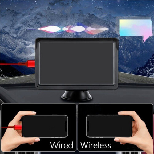 7 Inch Carplay Android Car Display Universal Multimedia Touch Screen Video Player Without Camera 1