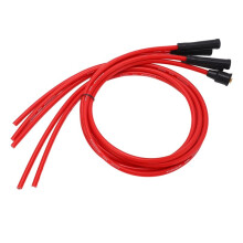 Ignition Wire Set Silicone 1m Car Ignition Wire for 4 Cylinder Automobile 8mm Ignition Wire Set