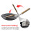 BBQ Frying Pan Pizza Portable 4