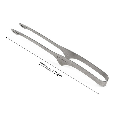 9.2 Inch Lightweight BBQ Grill Tongs 2