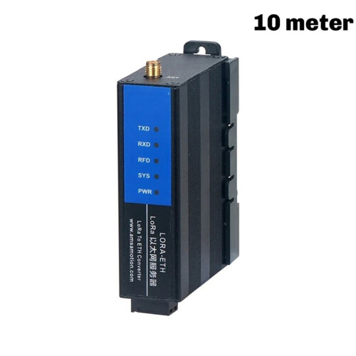 LORA-ETH Ethernet Modbus TCP UDP Client Transparent Transmission Server Module 433M RF Remote Transceiver 10meters