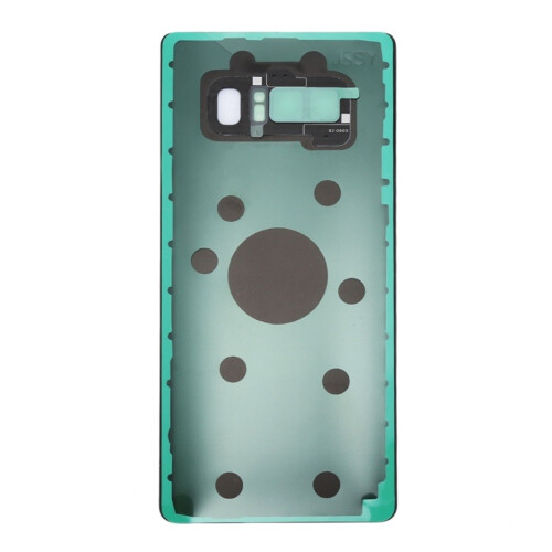 (Black) Coque arrière avec cache objectif d'appareil photo pour Galaxy Note 8 2