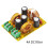 4A  LC Tiefpass-Netzfilter EMI EMC 12V 24V Auto-Audio Hochfrequenz-Rauschfilter Netzteil-Welligkeit 4