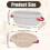 2pack Banneton Sourdough Bread Proofing Baskets, Cotton Rope Proofing Baskets for Sour Dough Bread Baking,Oval + Round 6