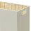 Book Box Book Storage Box with Side Handles Stackable 50kg Load Bearing Multifunctional Use File Storage Bins 6