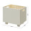 Book Box Book Storage Box with Side Handles Stackable 50kg Load Bearing Multifunctional Use File Storage Bins 7