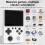 GB350 Draagbare Videogameconsole 64 GB 4,5 Inch IPS-Scherm Open Source Retro Gamepad met Multi-Platform Werking 4
