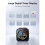 TK3 Timer , Desk Timer with 5/10/30/60 Min Presets, Custom Countdown, Stopwatch, Clock, 3 Alarm, for Task (Black) 5