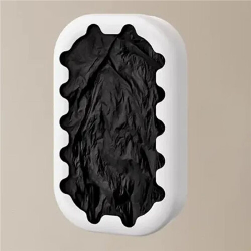 Automatic Packing Garbage Bag Thickened Without Breaking Point Black Automatic Packing Special Garbage Box 6pcs 2