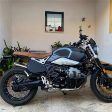 Motorcycle Side Cover Mudguard Side Panels Frame for R NINE T R NINET R9T Scrambler Racer Pure 2021 Black