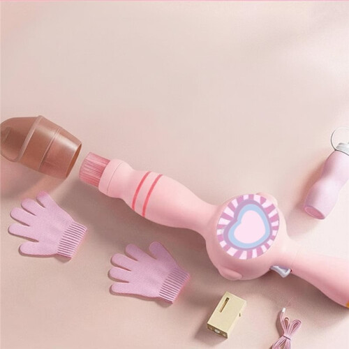 Bubble Machine Elastic Bubble Fog Wand with Magic Effect Portable Bubble Blower for Parties (Includes Water Bottles) B 2