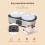 Yogurt Maker 2L Large Capacity Automatic Temperature Control 0-48 Hours Timer Digital Yogurt Maker Machine EU 1