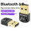 2Pcs USB Adapter  6.0 USB Dongle AAC Decoder Wireless Music Audio Receiver Transmitter for PC Mouse Keyboard 10