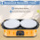 Yogurt Maker 2L Large Capacity Automatic Temperature Control 0-48 Hours Timer Digital Yogurt Maker Machine EU 8