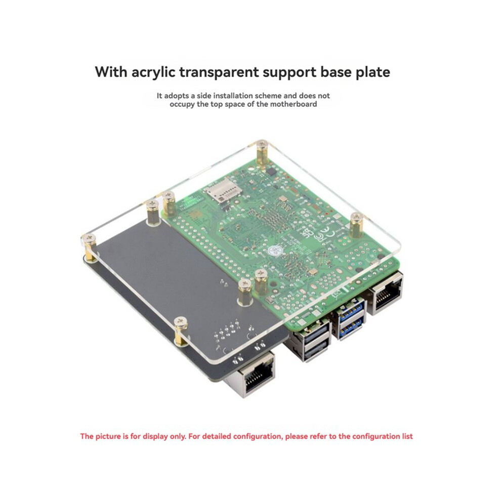 Raspberry Pi Desktop Ui Waveshare for Raspberry Pi 5 PCIe to 2.5G Ethernet Adapter Board ...