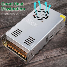 48V 12.5A 600W Power Supply for Monitoring Equipment, Industrial Automation, PLC Control Cabinet, LED Equipment