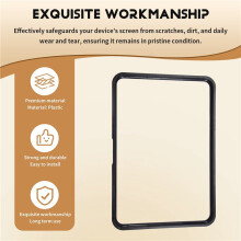 Display Frame for TM7, Screen Plastic Protective Cover Protects Screen From Scratches Protective Frame