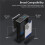 Gabinete  de 2,5 Polegadas com Duas Baias, USB 3.0,  I/II/III, para HDDs e SSDs, com Suporte A UASP 4