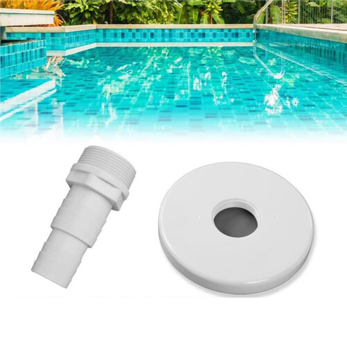 SP1090 Skimmer Vacuum Adapter Plate Pool Hose Connector Efficient Ground Pool Adapter 1