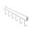 Multi-Use White Hanging Hooks (6 Pack) for Kitchen Closet and Home Storage 13