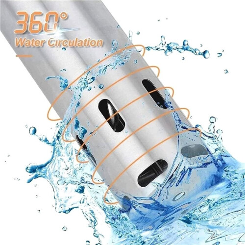 Sous Vide Cooker 1100W,Thermal Immersion Circulator,Sous Vide Heater with Accurate Temperature&Digital Timer,Quiet (EU) 1