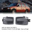 Interior Door Handle Left Right Set for Isuzu Rodeo  Replacement Bezel 9