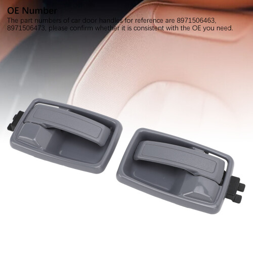 Interior Door Handle Left Right Set for Isuzu Rodeo  Replacement Bezel 2