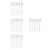 20Pcs Drop-Resistant Baby Spoons Long Handle for Kids Dining 6