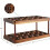 Wooden Double Layer Egg Holder, Kitchen 2 Tier Fresh Egg Storage Rack Basket,Eggs Tray Organizer for Countertop 5