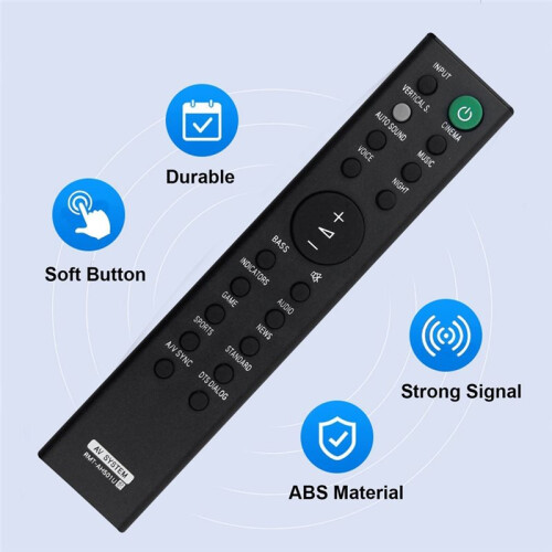 Replace RMT-AH501U Remote Control for  Sound Bar System HT-X8500 HTX8500 Remote Control 1