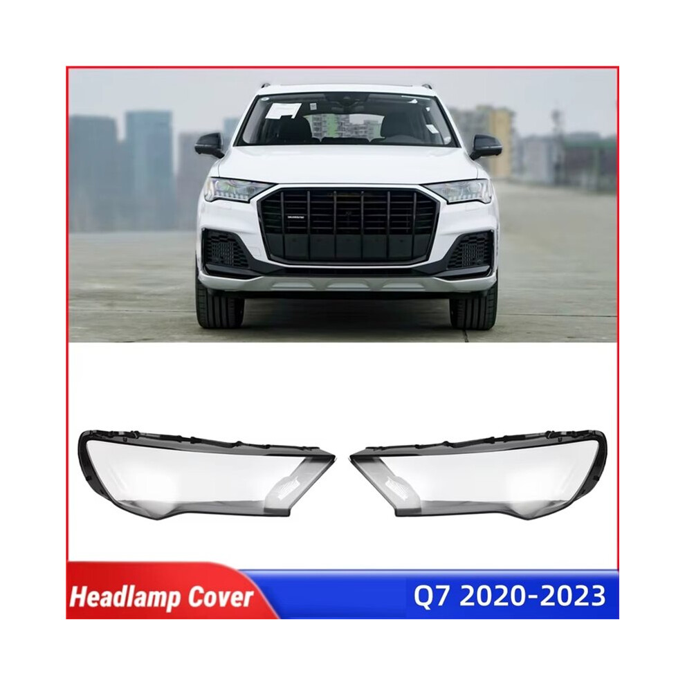 For Q7 2020-2023 Headlamp Cover Lamp Shade Headlight Shell Lens Plexiglass Replace Lampshade Left 6032434149202